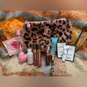 Juicy Couture Makeup Bag & Assorted Beauty Products